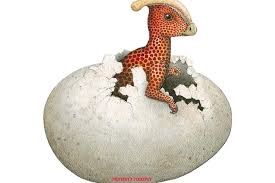 ביצת דינוזאור גודלת