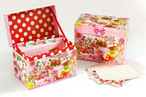 כרטיסיות מתכונים