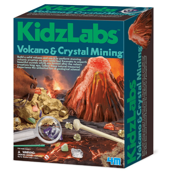 הר געש וקריסטלים