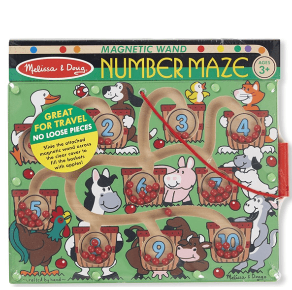 מבוך מספרים מגנטי