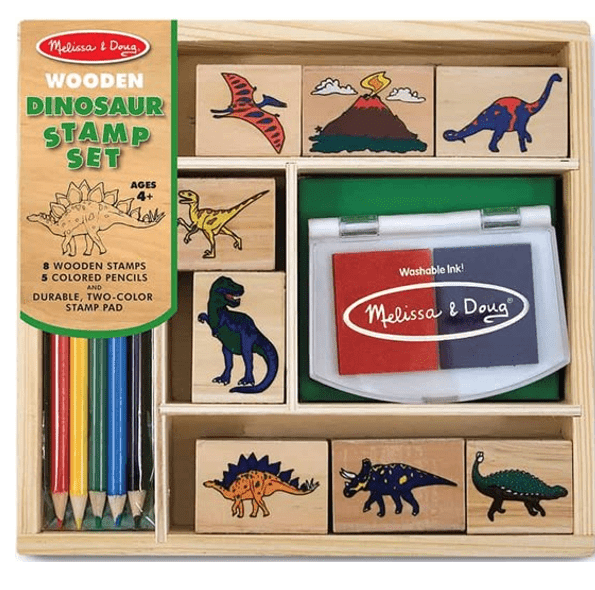 מארז חותמות דינוזאורים