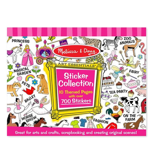 חוברת מדבקות - בנות