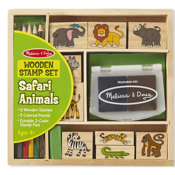 מארז חותמות - חיות ספארי