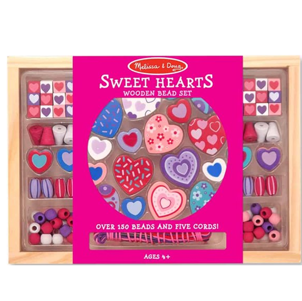 מארז חרוזים לבבות