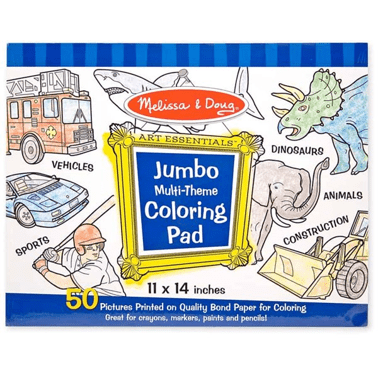 חוברת צביעה גדולה - בנים