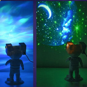 מקרן כוכבים בצורת אסטרונאוט