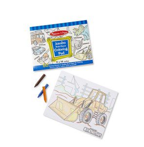 חוברת צביעה גדולה - בנים