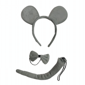 סט עכבר אפור