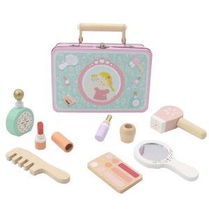 משחק מעץ סט יופי במזוודה