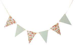 פריחה רומנטית- תכלת פרחים ורודים