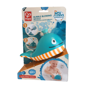 משחק אמבטיה לפעוטות לוויתן מפריח בועות סבון מפלסטיק