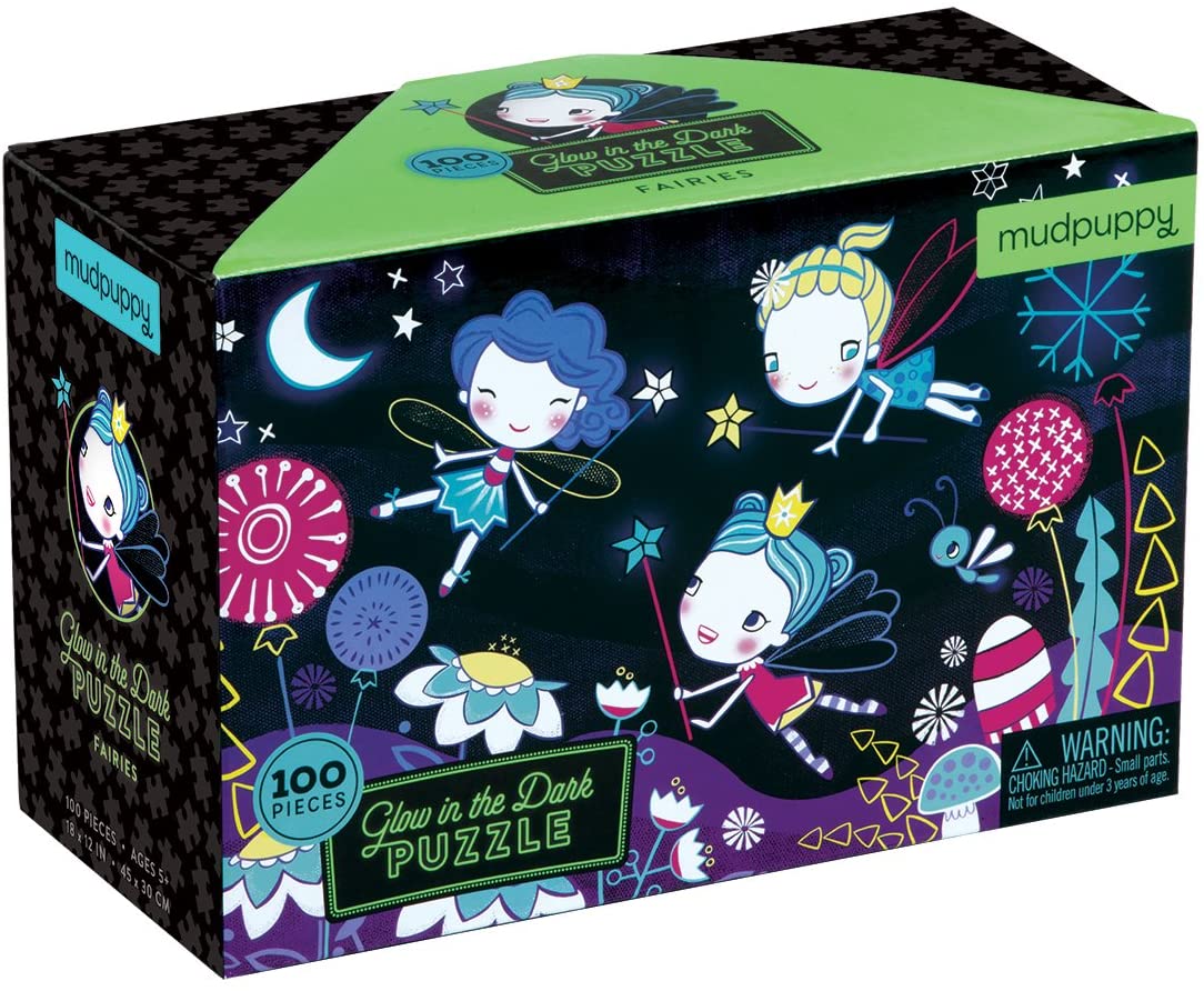 פאזל זוהר בחושך - פיות