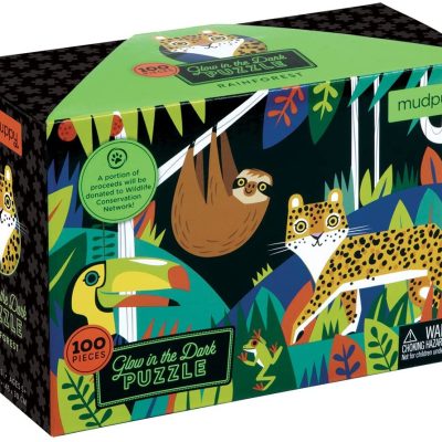 פאזל זוהר בחושך - יער הגשם