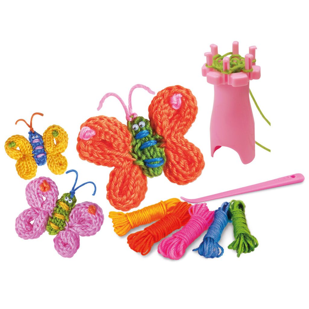 ערכת יצירה סריגה לילדים