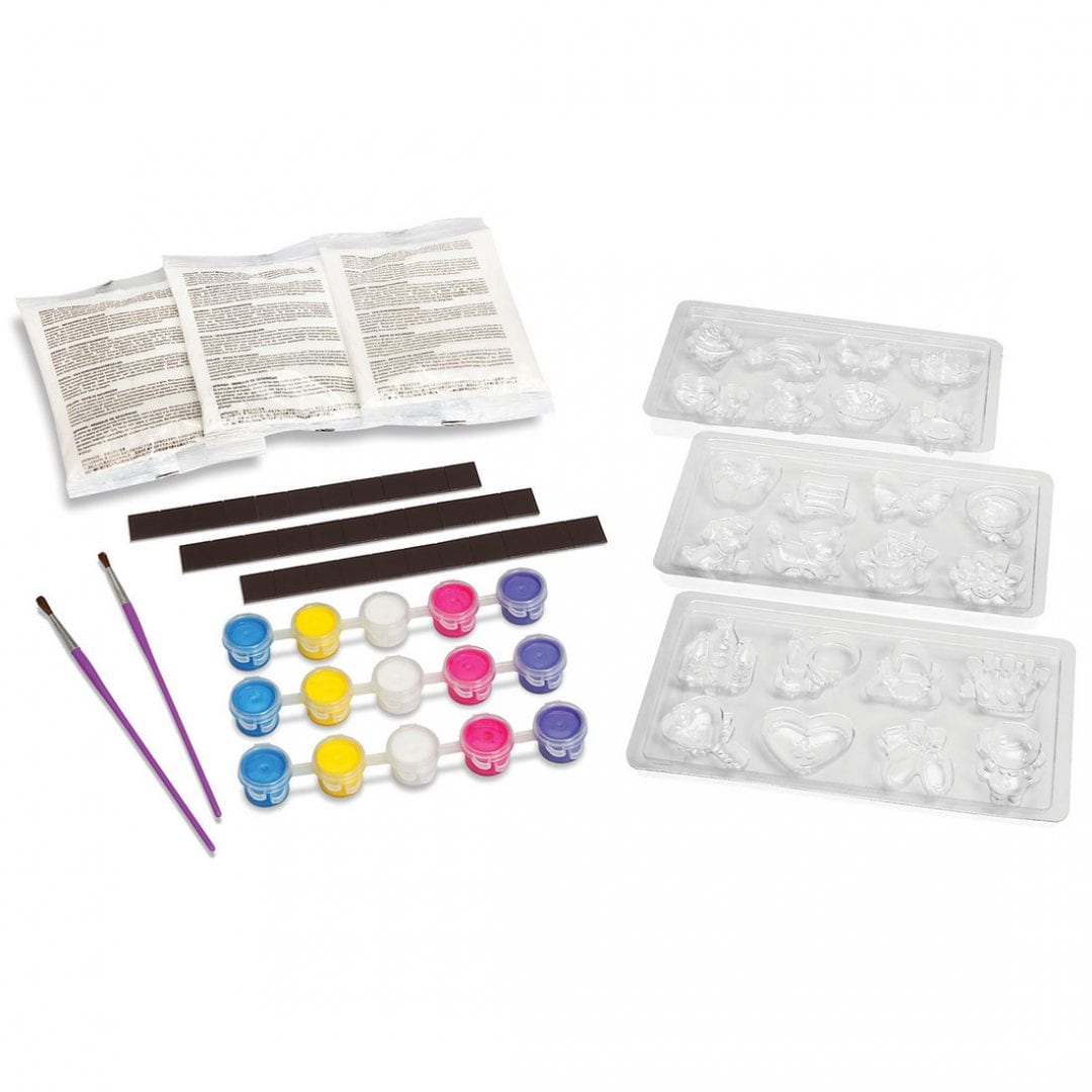 צביעת מגנטים מגבס