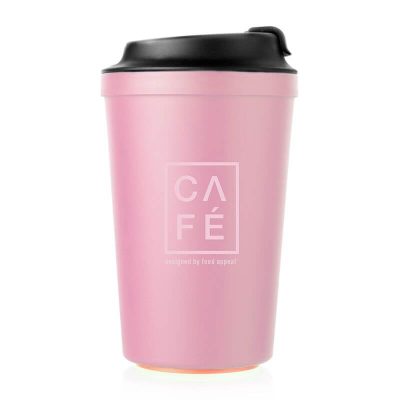 כוס טרמית ורודה