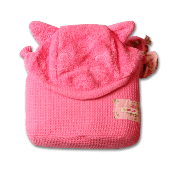 מגבת קשירה ורוד פוקסיה