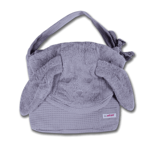 מגבת קשירה אפורה