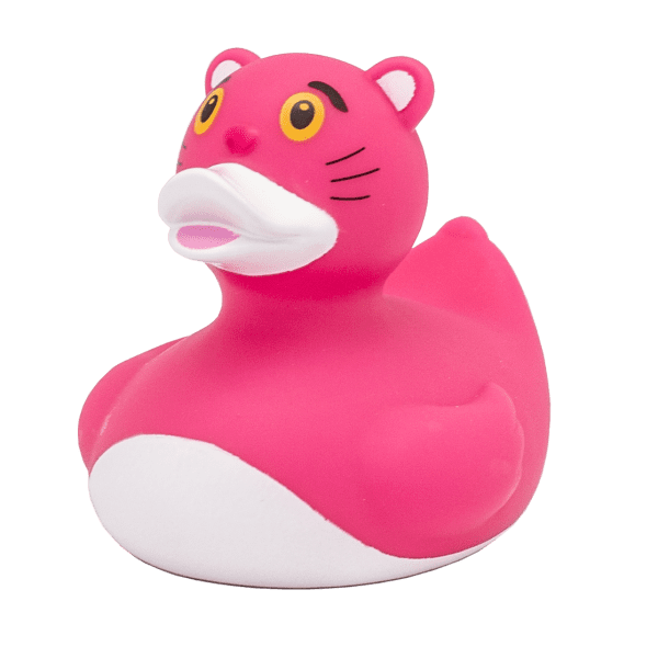 ברווז אמבטיה הפנתר הורוד