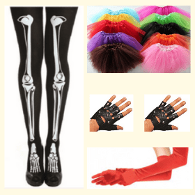 חצאיות - גרביונים - כפפות