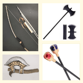 אביזרי לחימה - שרביטים