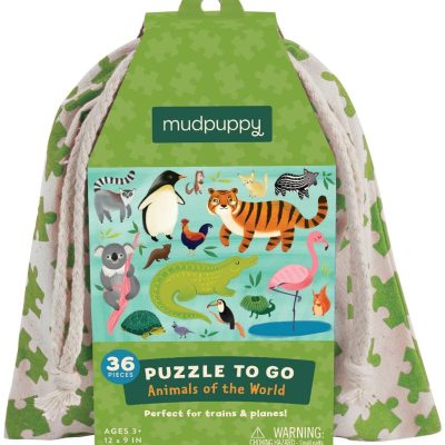 PUZZLE TO GO - ANIMALS OF THE WORLD פאזל טו גו - חיות