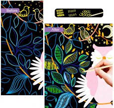 לוחות גירוד מוארים