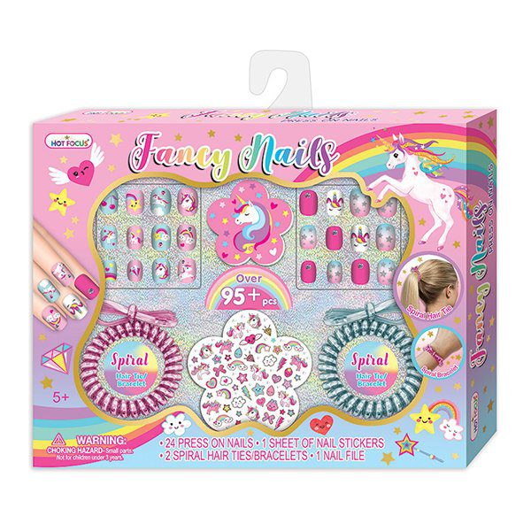 ציפורניים להדבקה לילדות