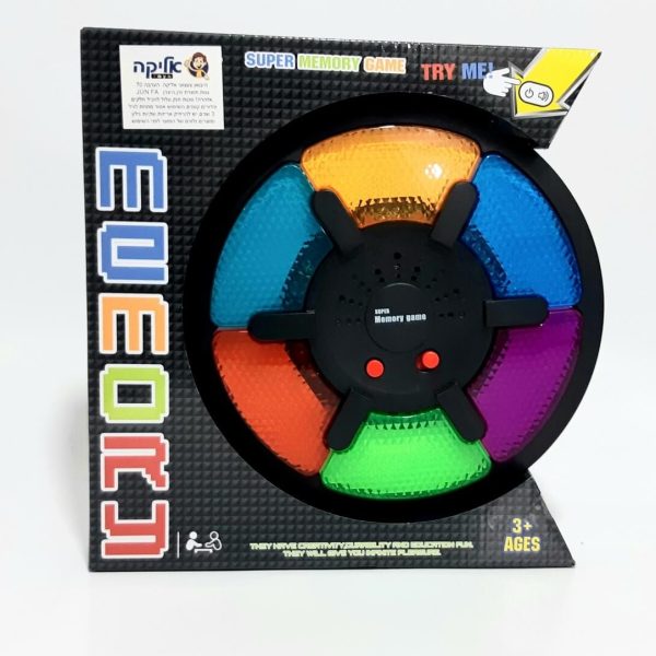 סיימון משחק זיכרון עם אורות וצלילים