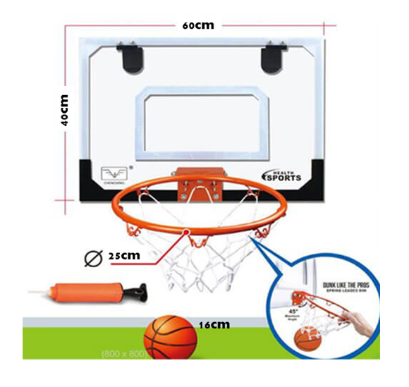 ערכת כדורסל 60*40