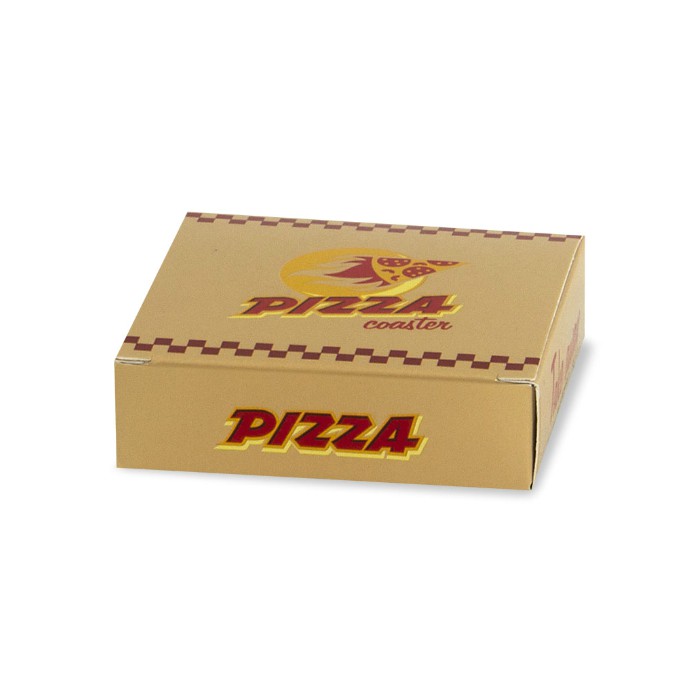 סט תחתיות לכוסות - פיצה