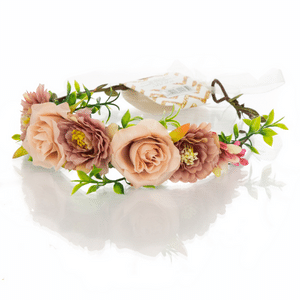 זר פרחים לראש