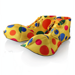 נעלי בד לתחפושת ליצן