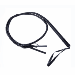 שוט ארוך בצבע שחור