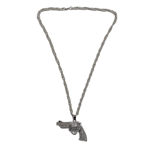שרשרת אקדח כסף