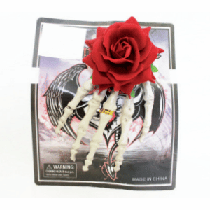 סיכת שיער שלד