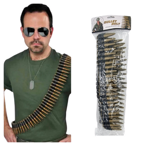 שרשרת כדורי נשק לתחפושת