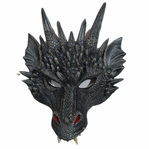 מסיכת דרקון אפור