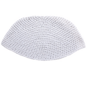 כיפה לבנה לתחפושת