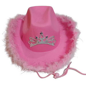 כובע קאבוי ורוד