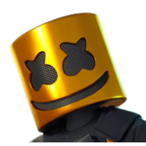 מסיכת מרשמלו מוזהבת