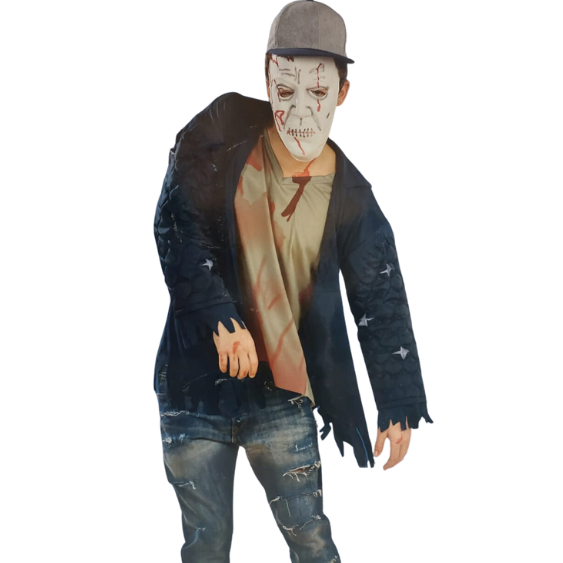 תחפושת זומבי מפחידה