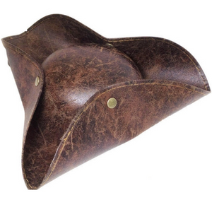 כובע פיראט דמוי עור