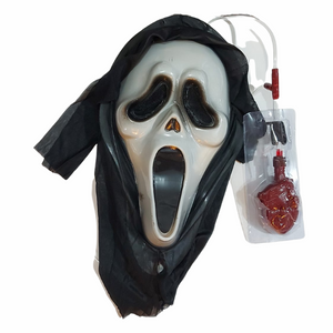 מסכת הצעקה עם דם