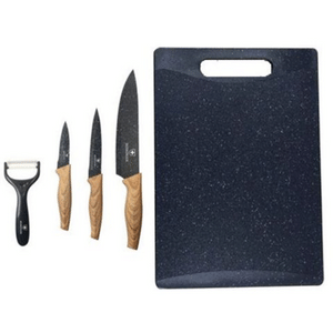 סט סכיני שף וקרש מהודר