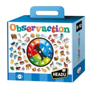 משחק התצפית, מי מוצא מה? של חברת HEADו באריזה