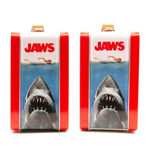 קופסאת אוכל מזוודה רטרו מבט מהצד, סרט מלתעות