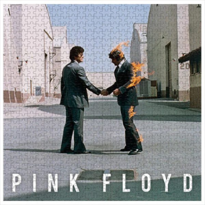פאזל למבוגרים, עטיפת אלבום, פינק פלויד wish you were here