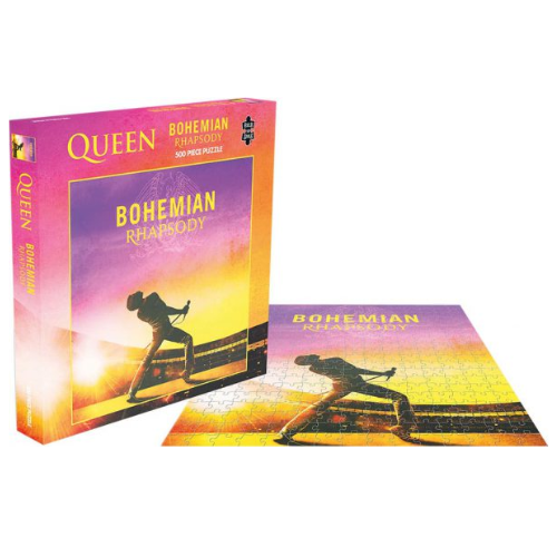 פאזל 500 חלקים למבוגרים להקת קווין, רפסודיה בוהמית. עיצוב הפוסטר מהסרט