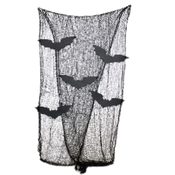 וילון עטלפים לקישוט האלווין